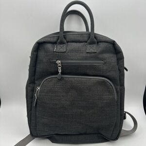 LL Bean wayside Convertible Backpack Tote Gray Travel Work  Lightweight Bag